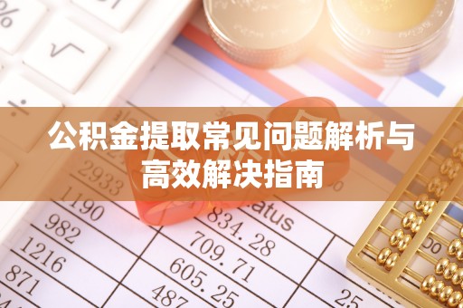颍上公积金提取常见问题解析与高效解决指南