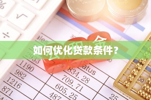 颍上如何优化贷款条件？